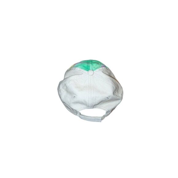 Vtg Y2K Jim Benton “It's Happy Bunny” Baseball Cap Hat Green Tie-Dye - Picture 2 of 5